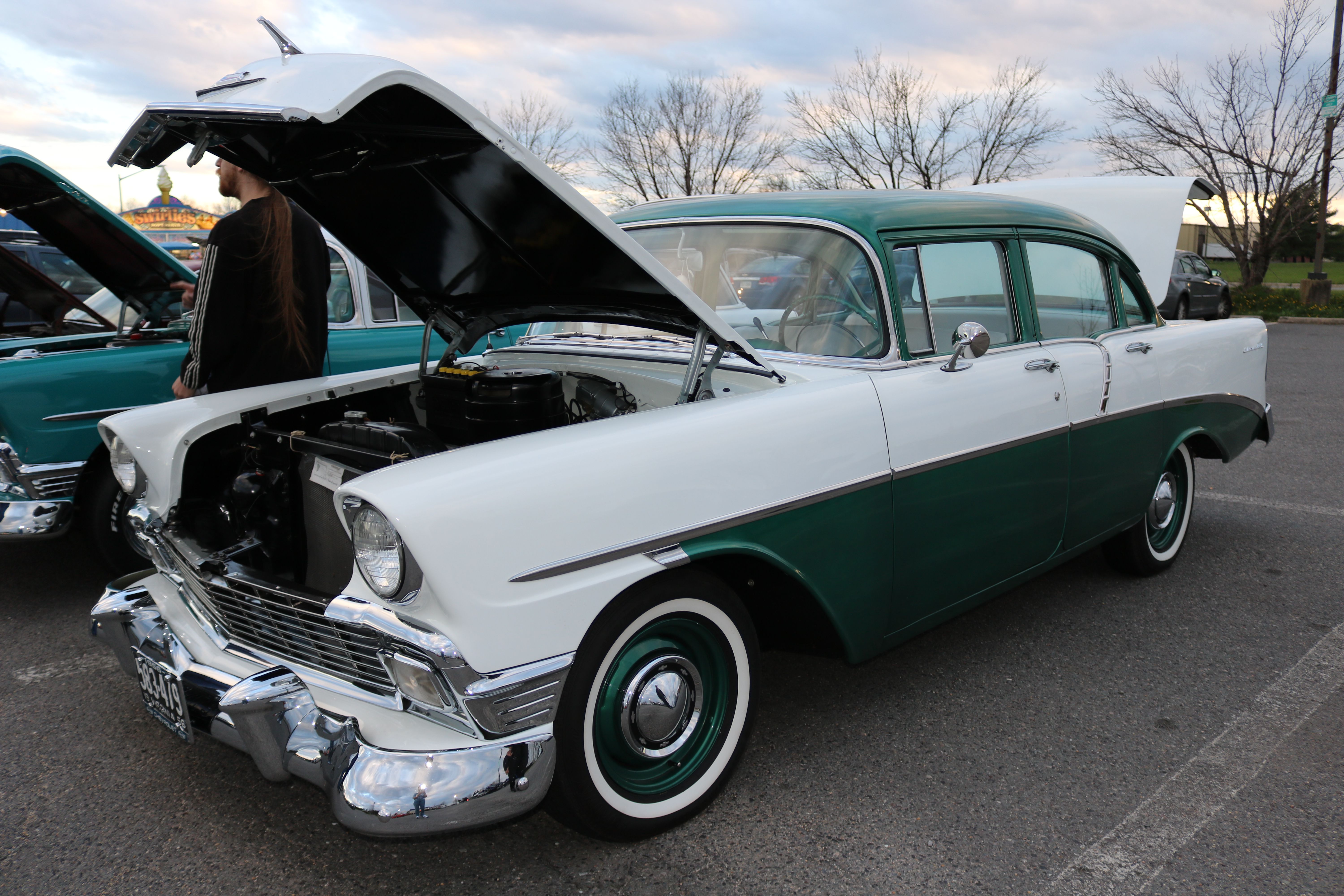Betsy at cruise-in