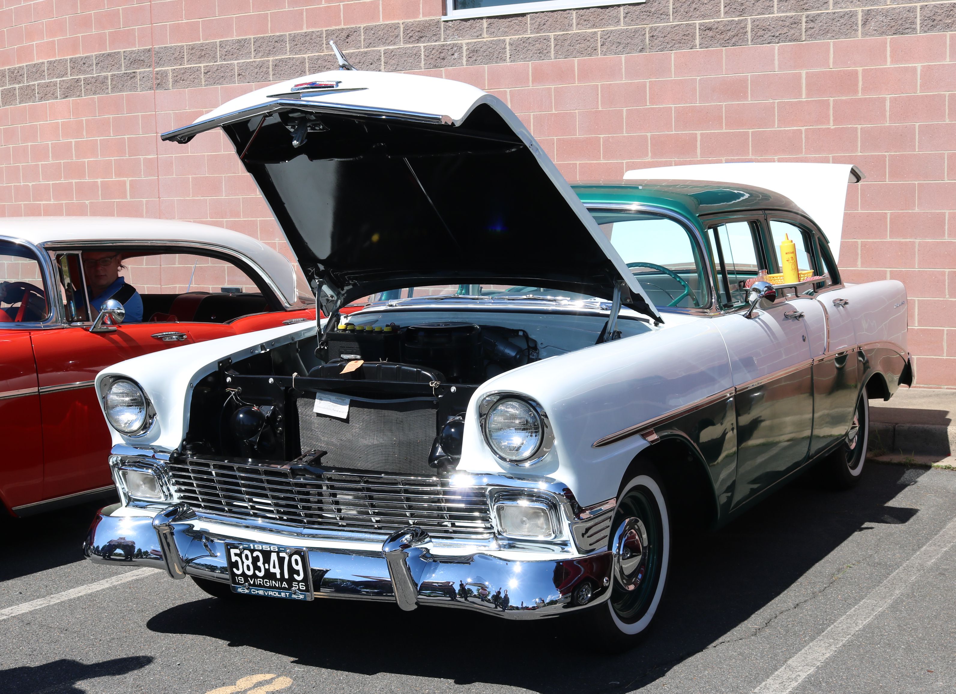 Betsy at Sterling Hot Rods show
