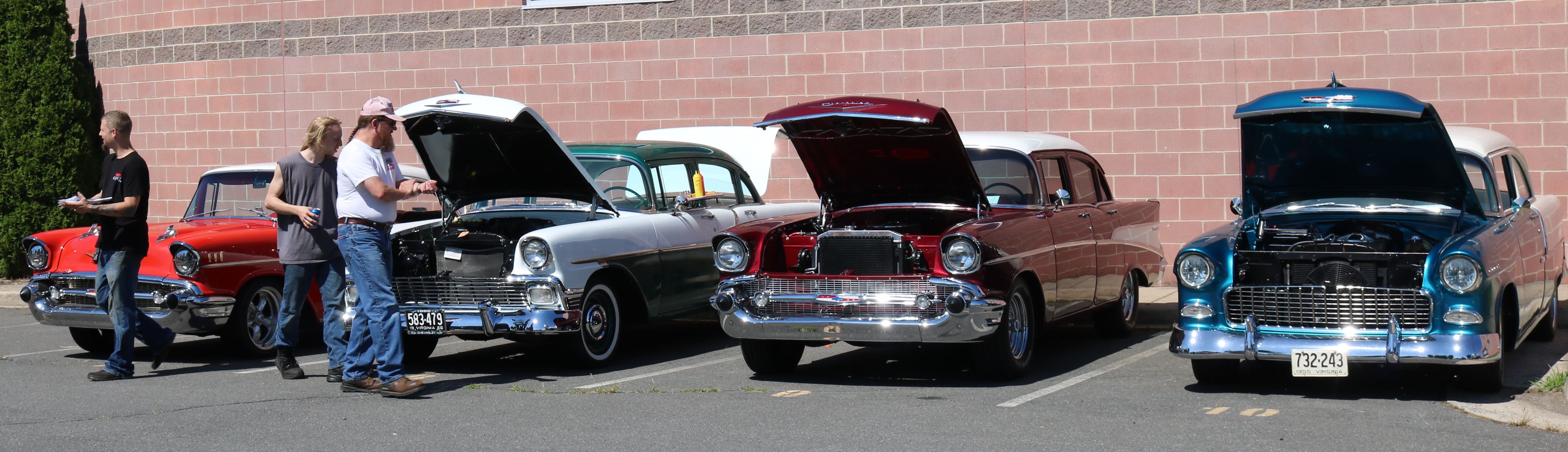 Betsy at Sterling Hot Rods show