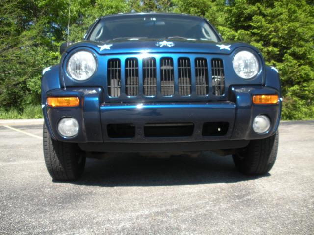 Front of Flag Jeep
