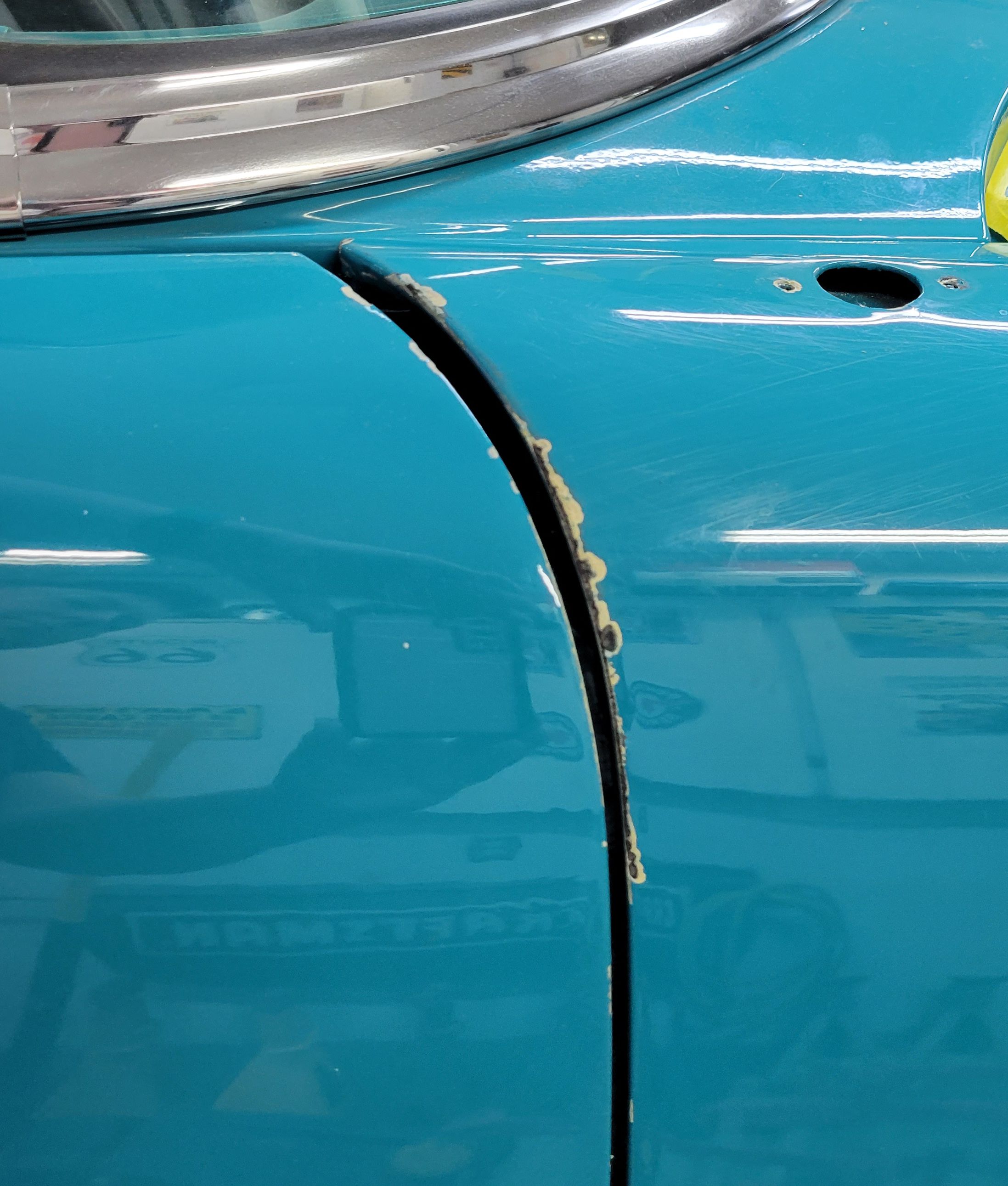 Paint damage