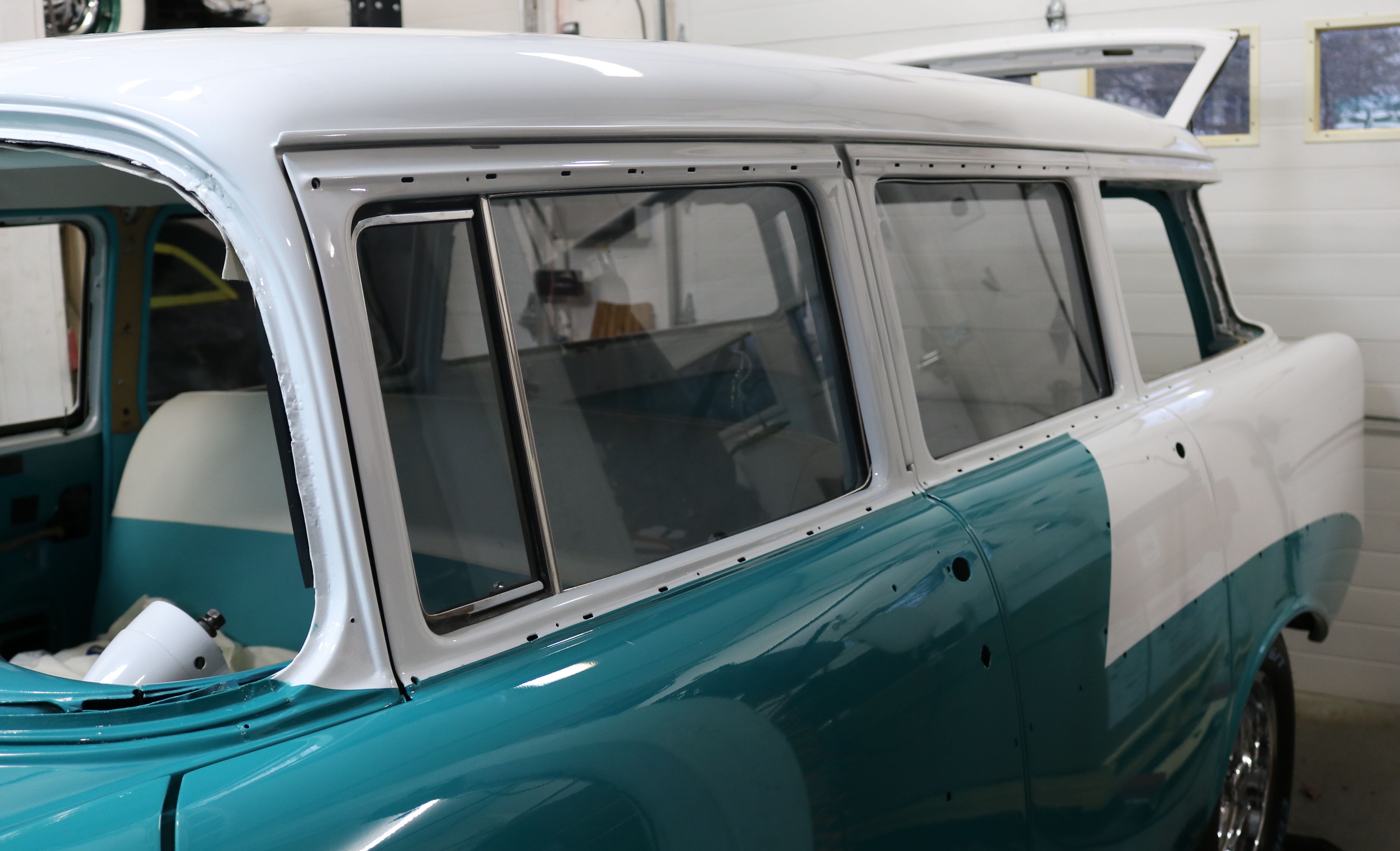 Body trim holes