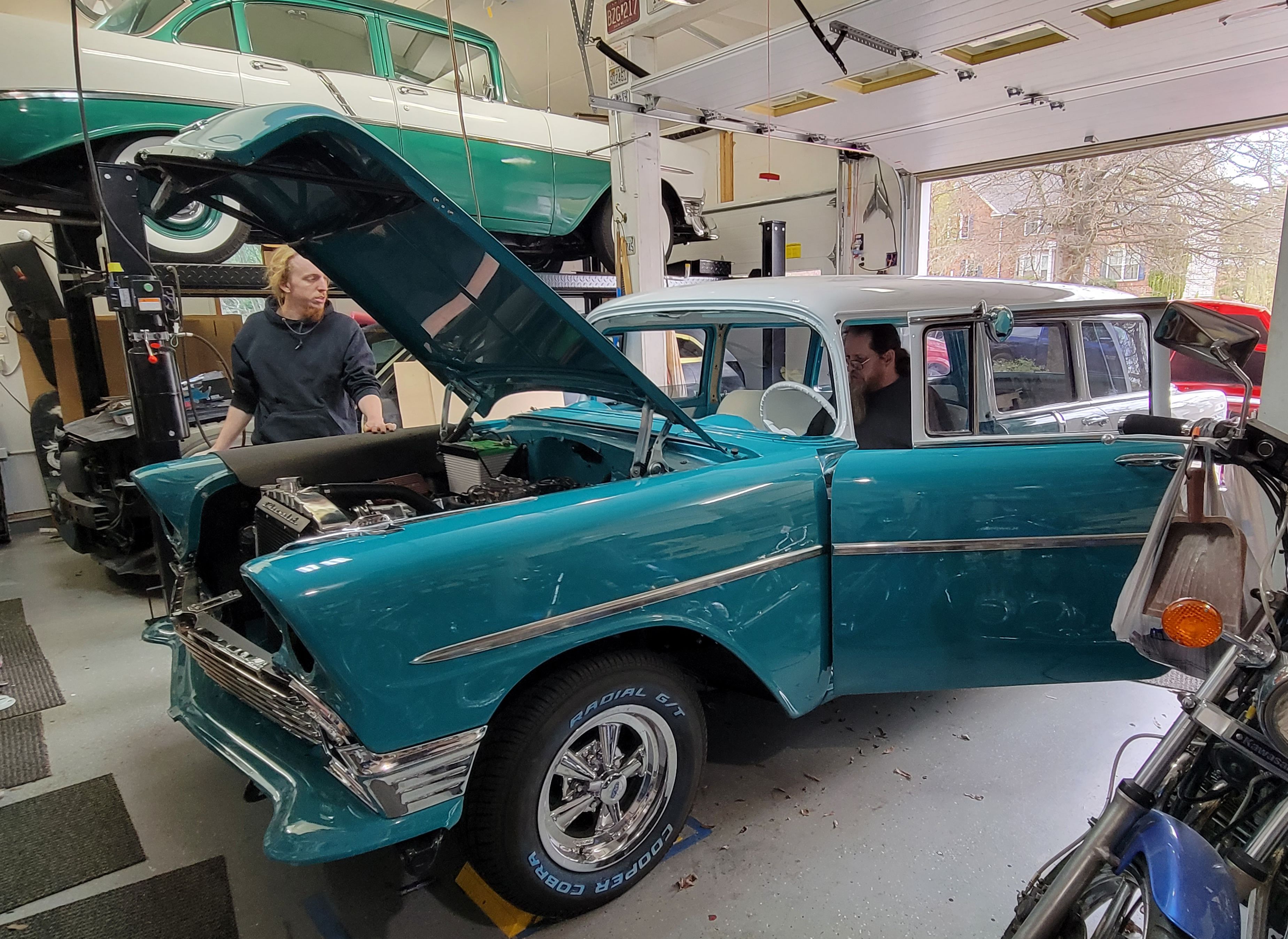 Wagon trimmed out