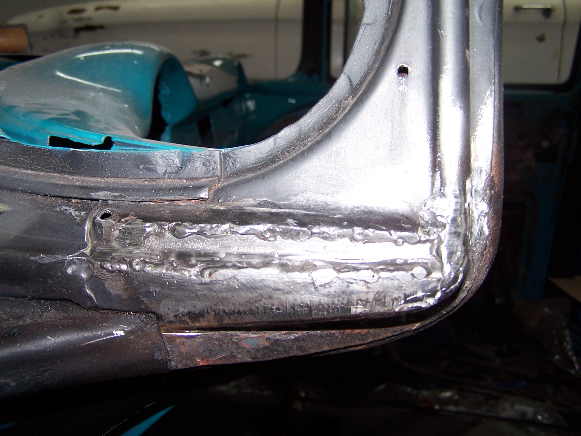 Ugly cowl welds