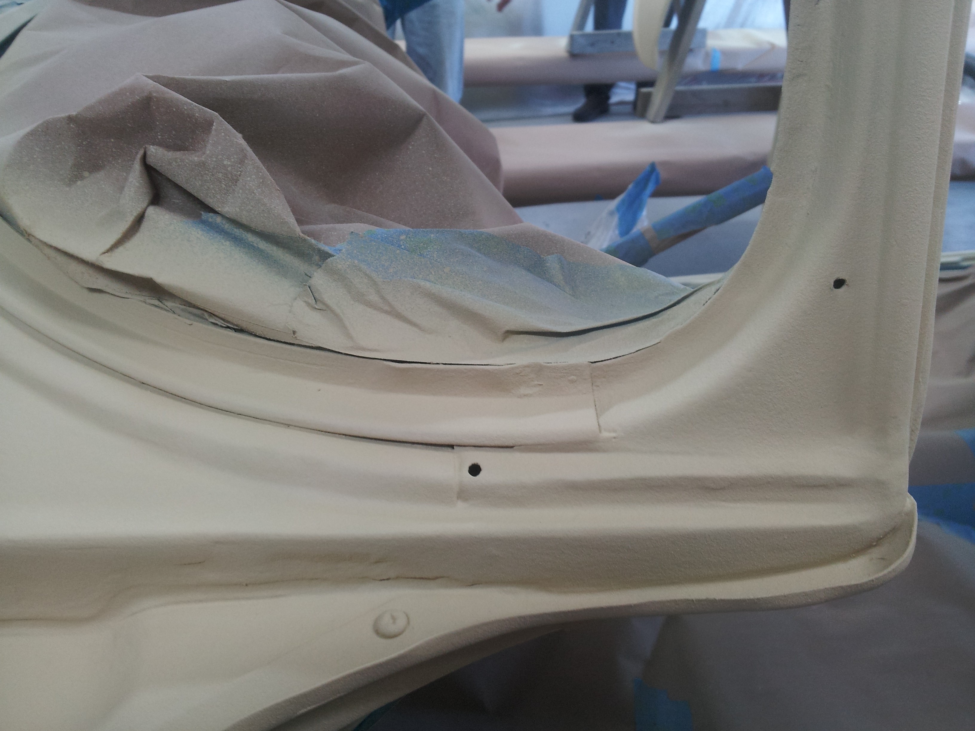 Reconstructed cowl corner