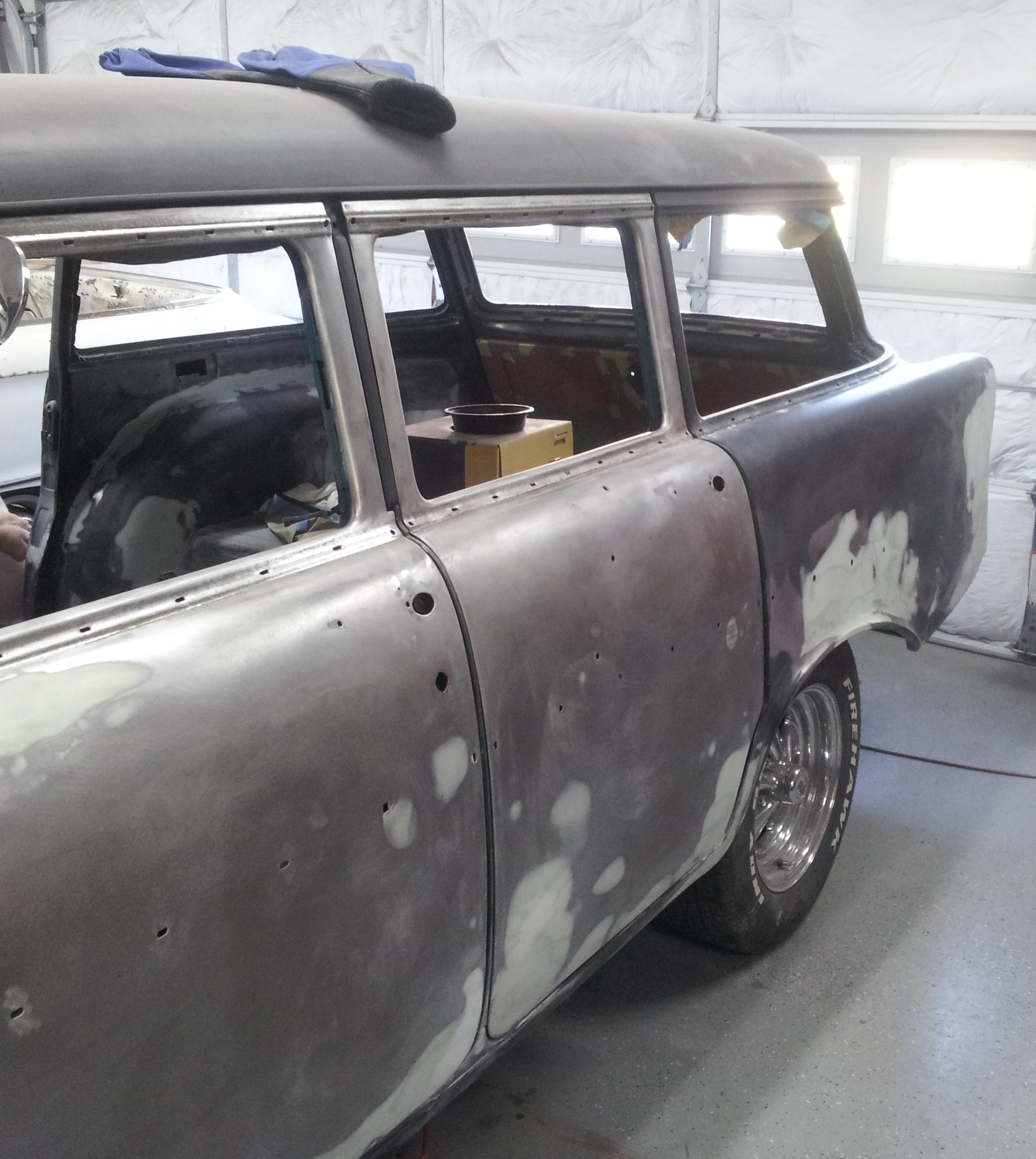 Driver side almost done