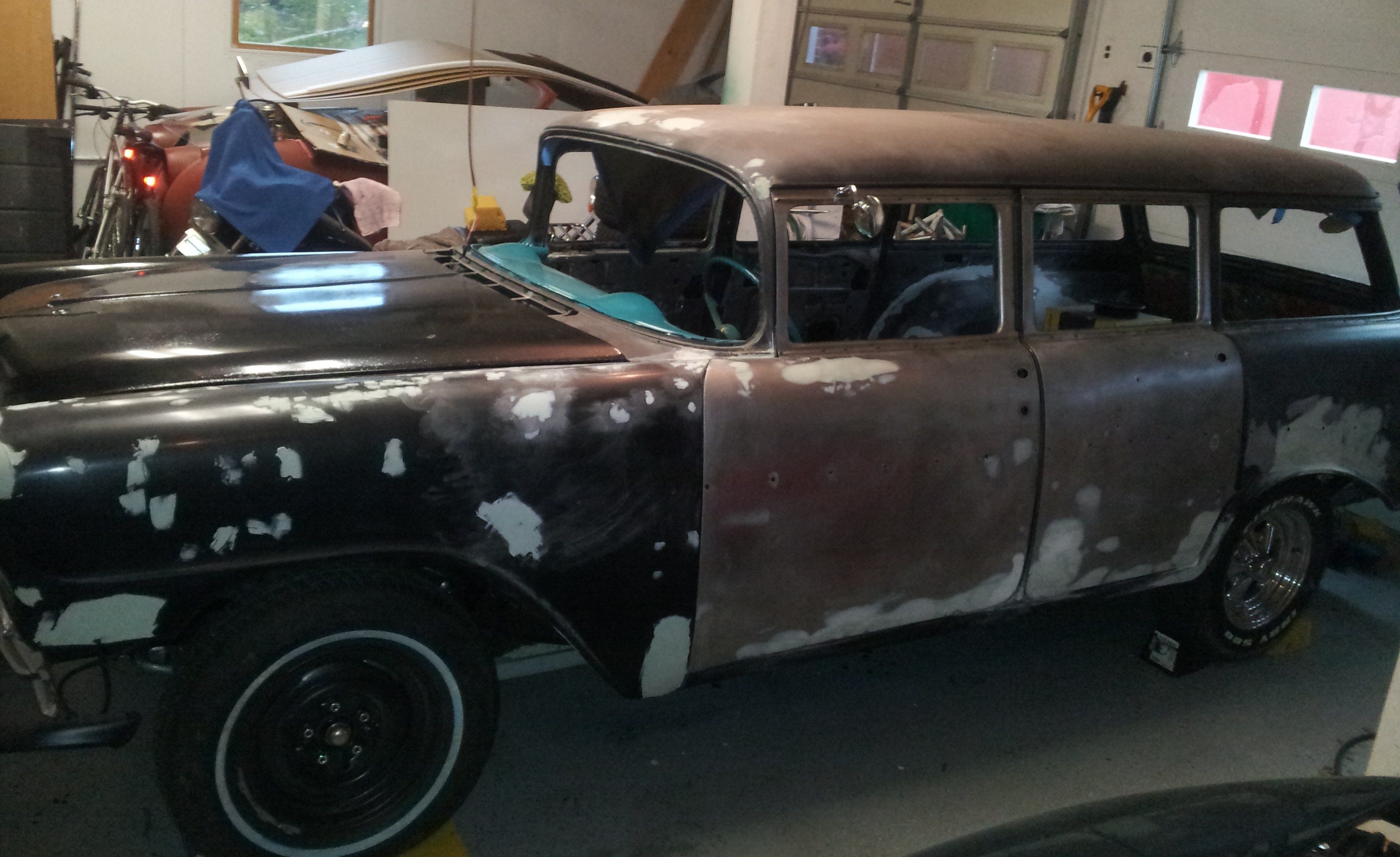 Donor fender rust pits