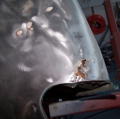 Rust in driver side doors