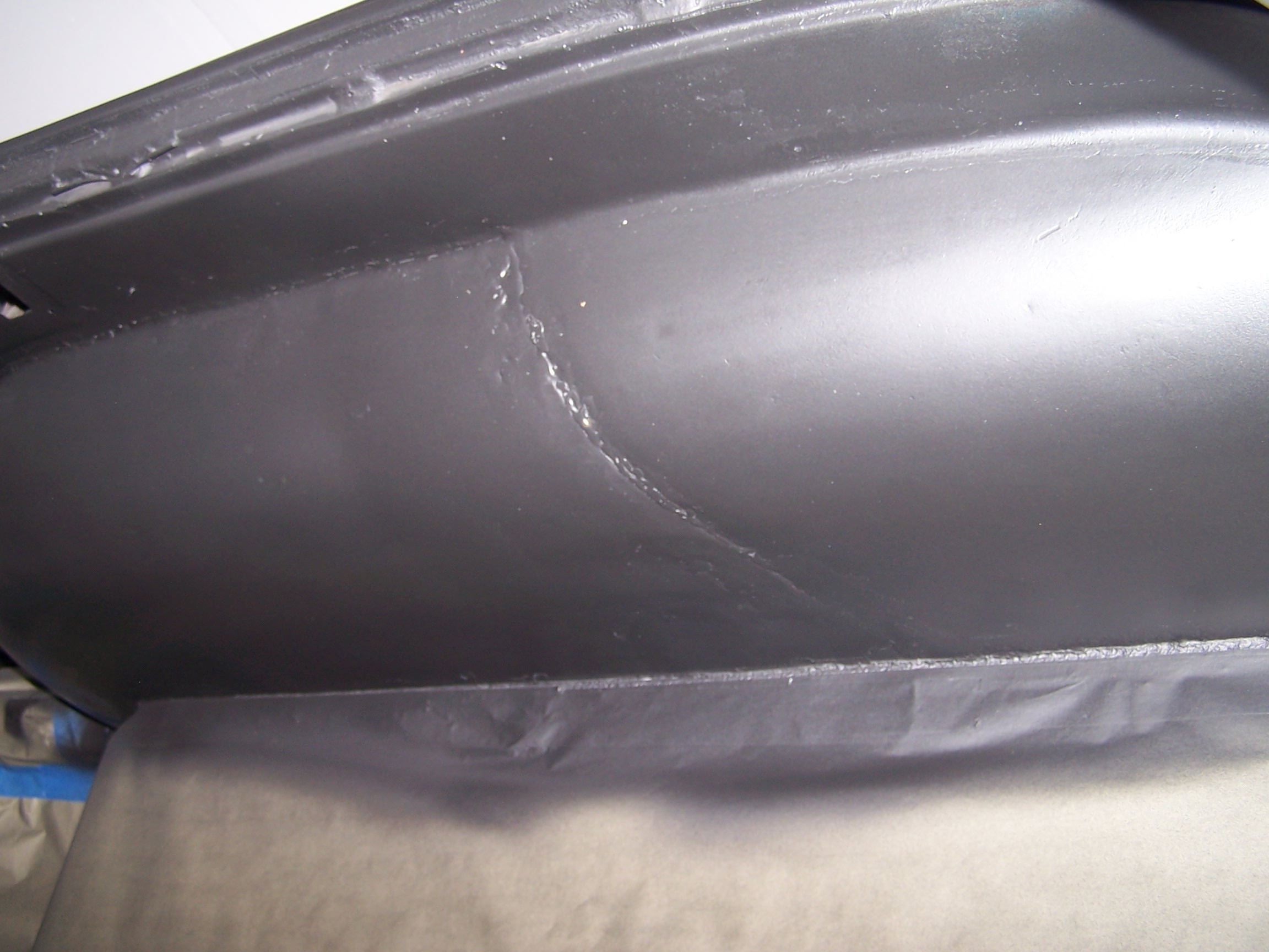 Passenger wheelwell welds