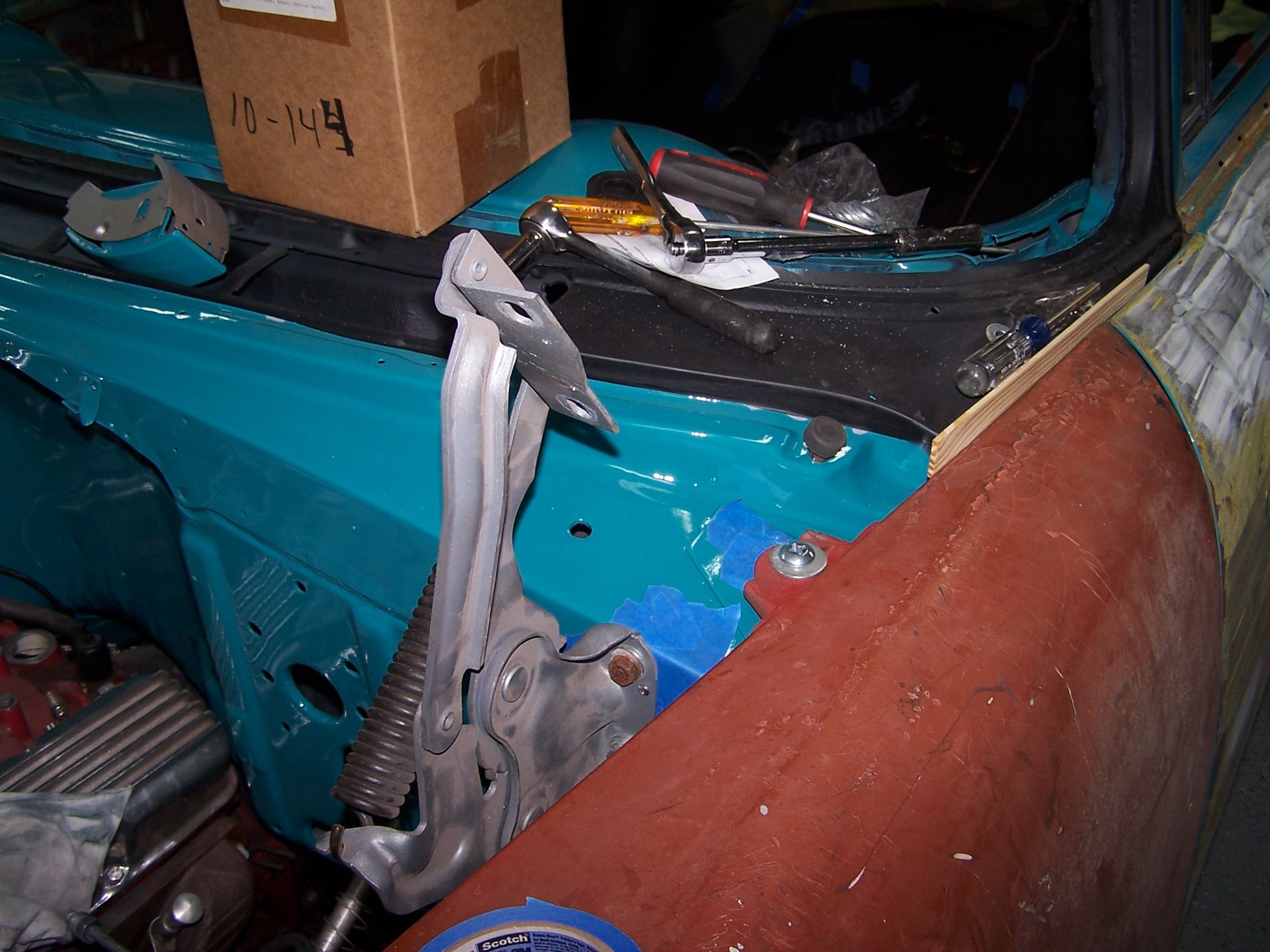 Passenger side alignment