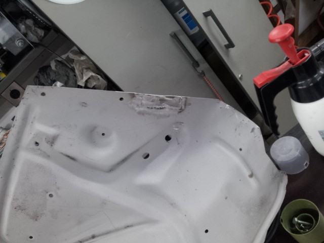 Rust in driver side doors