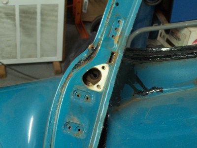 Rust in driver side doors