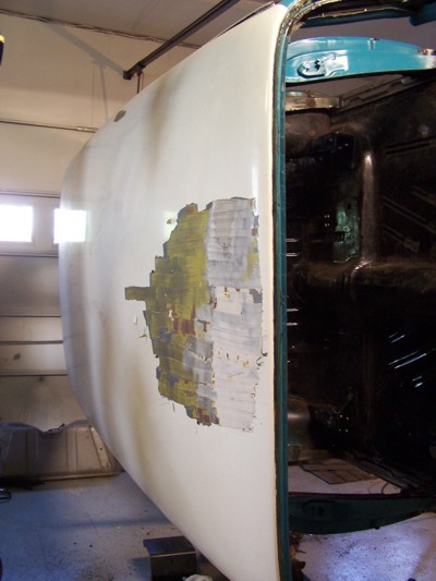 Rust in driver side doors