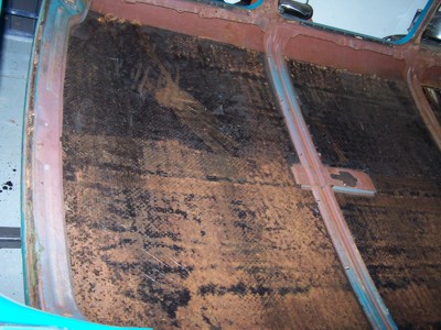 Rust in driver side doors