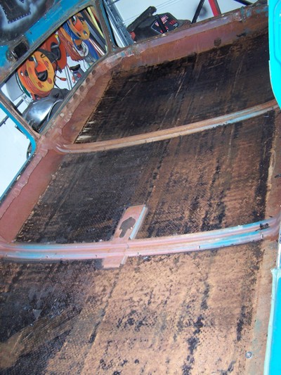 Rust in driver side doors