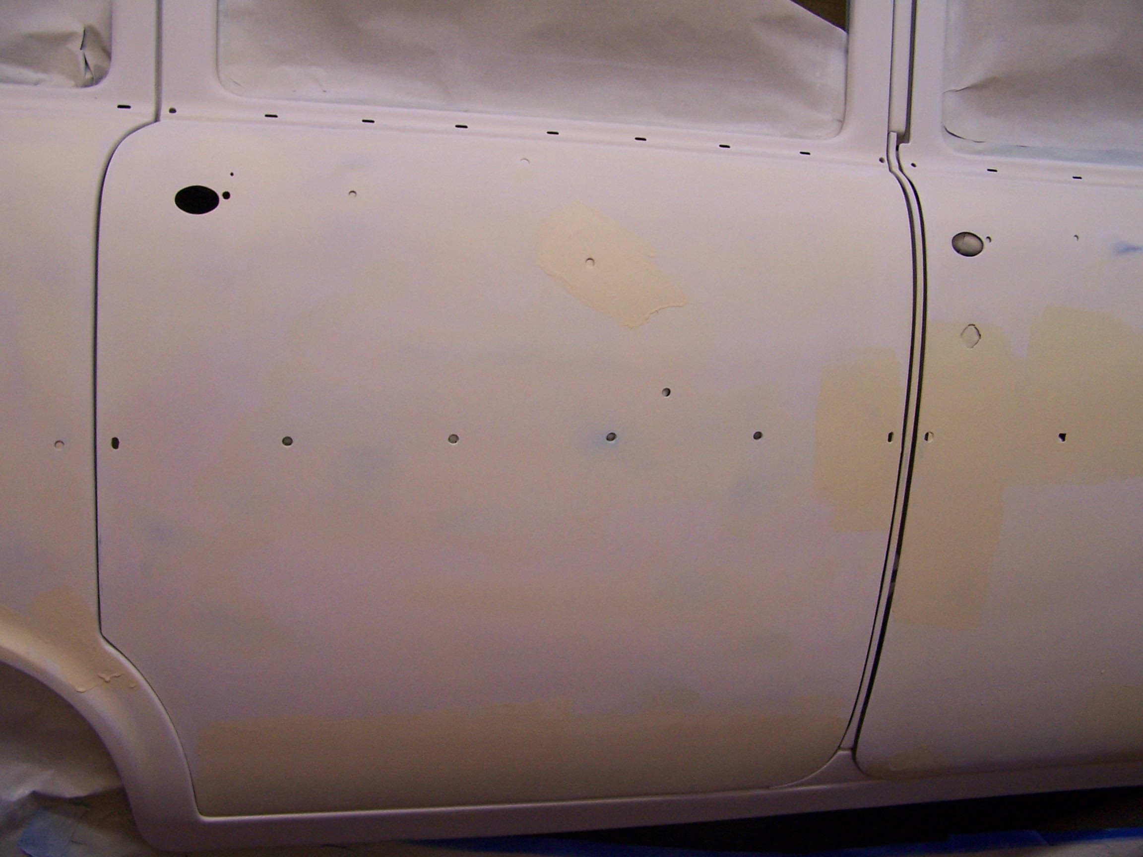 Passenger rear door