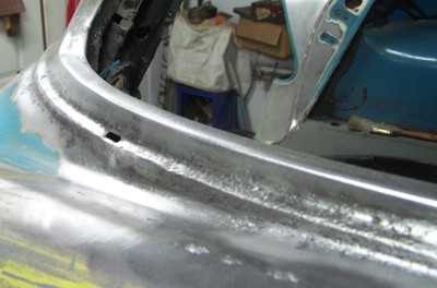 Rust in driver side doors
