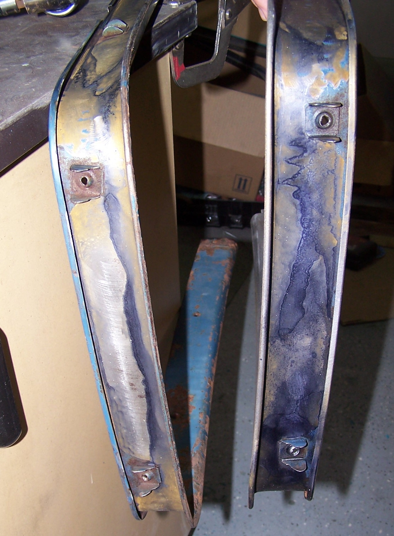 Inside of window trim
