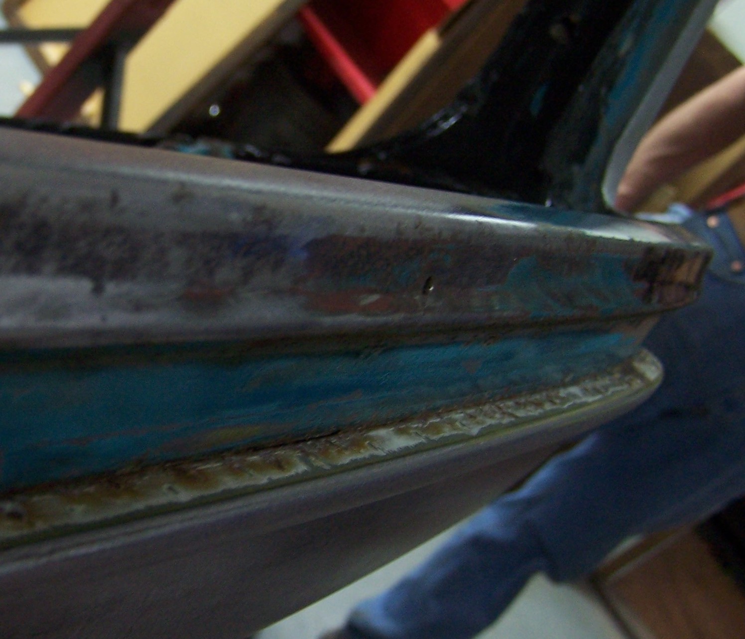 Window channel pitting