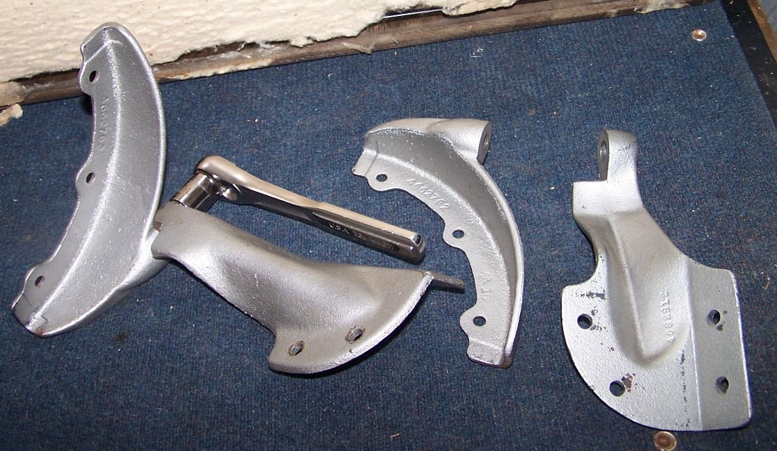 Inside driver door