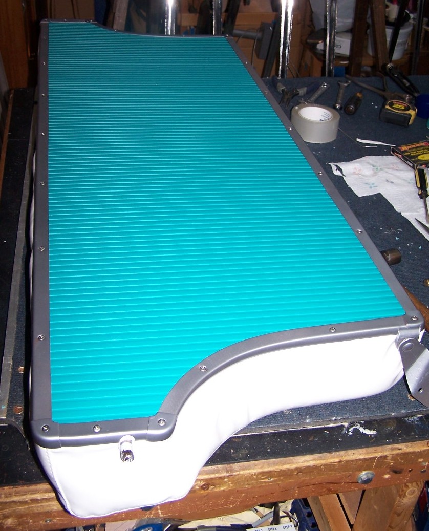 Heater box and blower