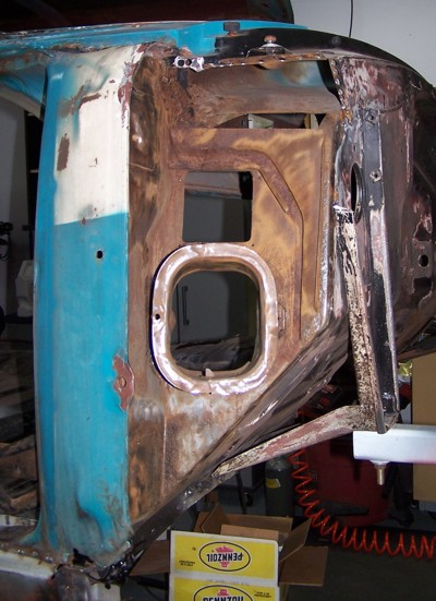 Rust in driver side doors