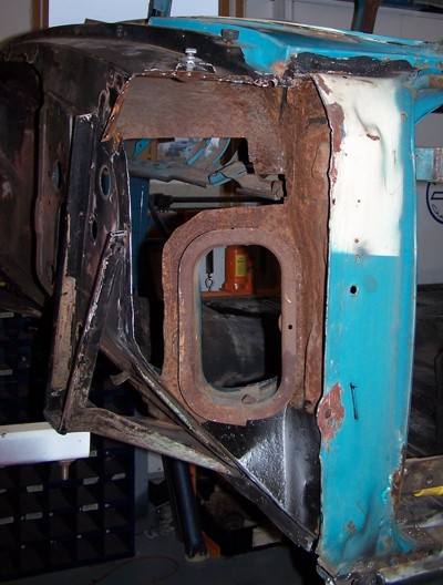 Rust in driver side doors