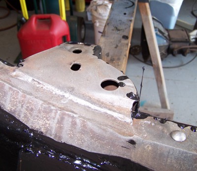 Rust in driver side doors