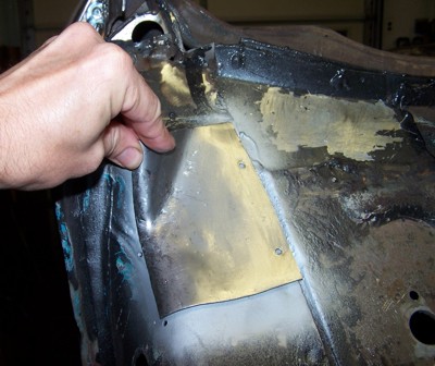 Rust in driver side doors