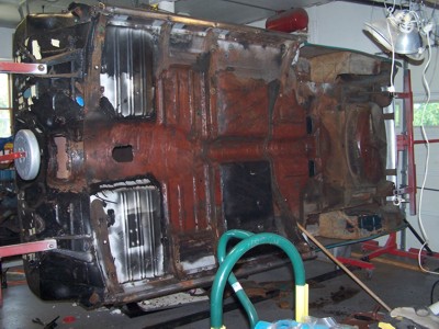 Rust in driver side doors