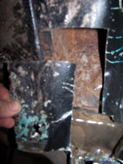 Rust in driver side doors