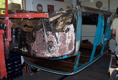 Rust in driver side doors