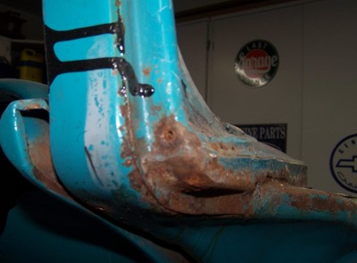 Rust in driver side doors