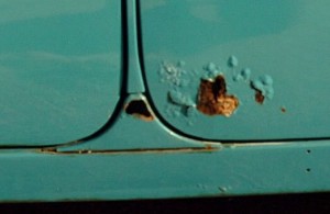 Rust in driver side doors