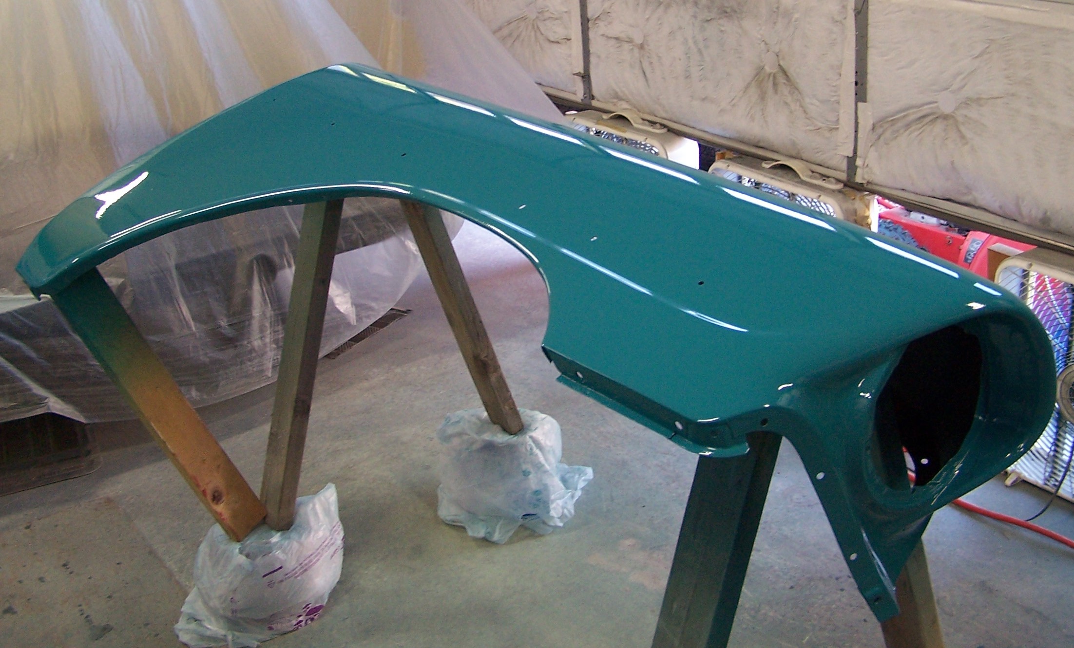 Fender in turquoise