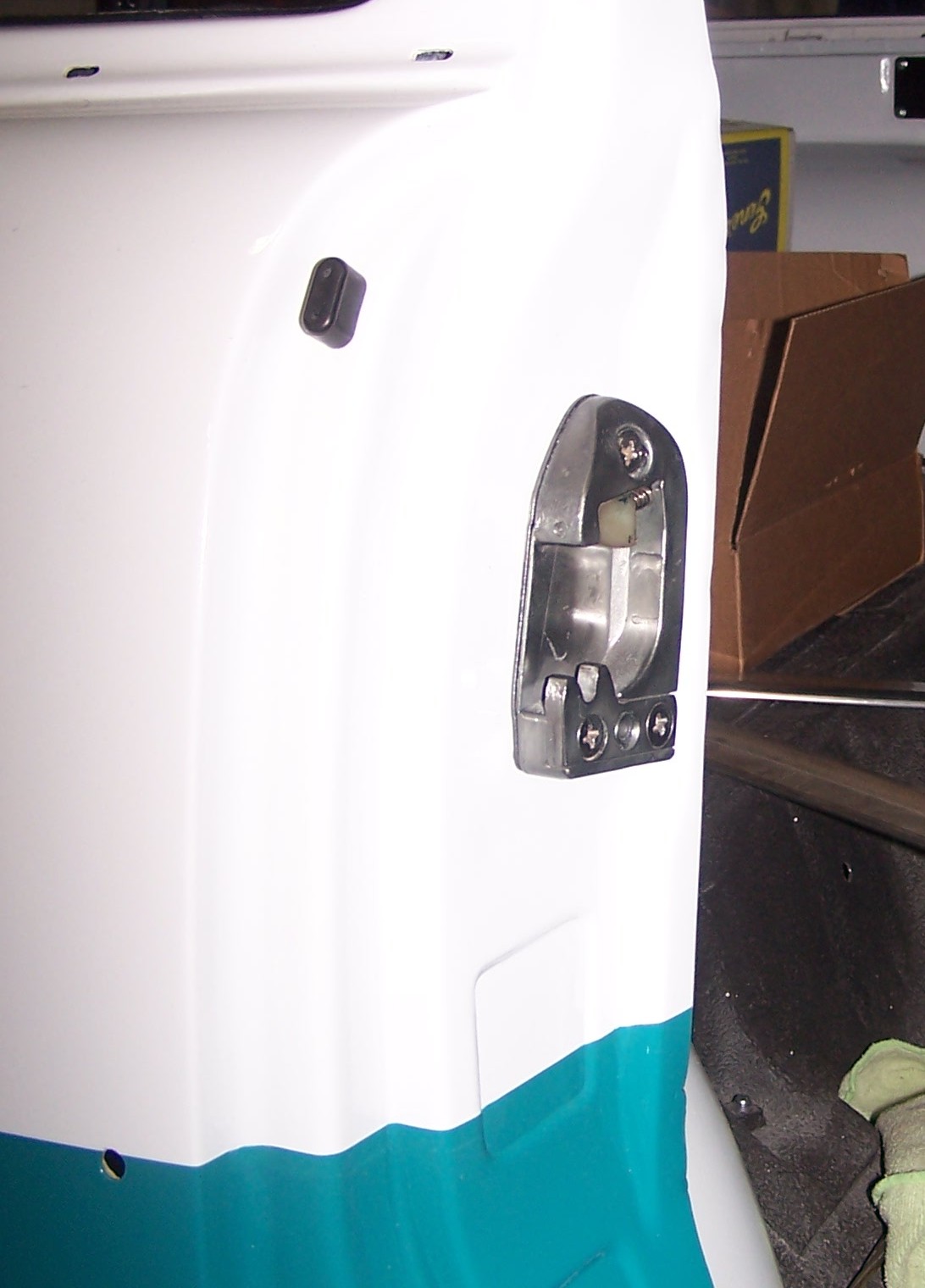 Rust in driver side doors