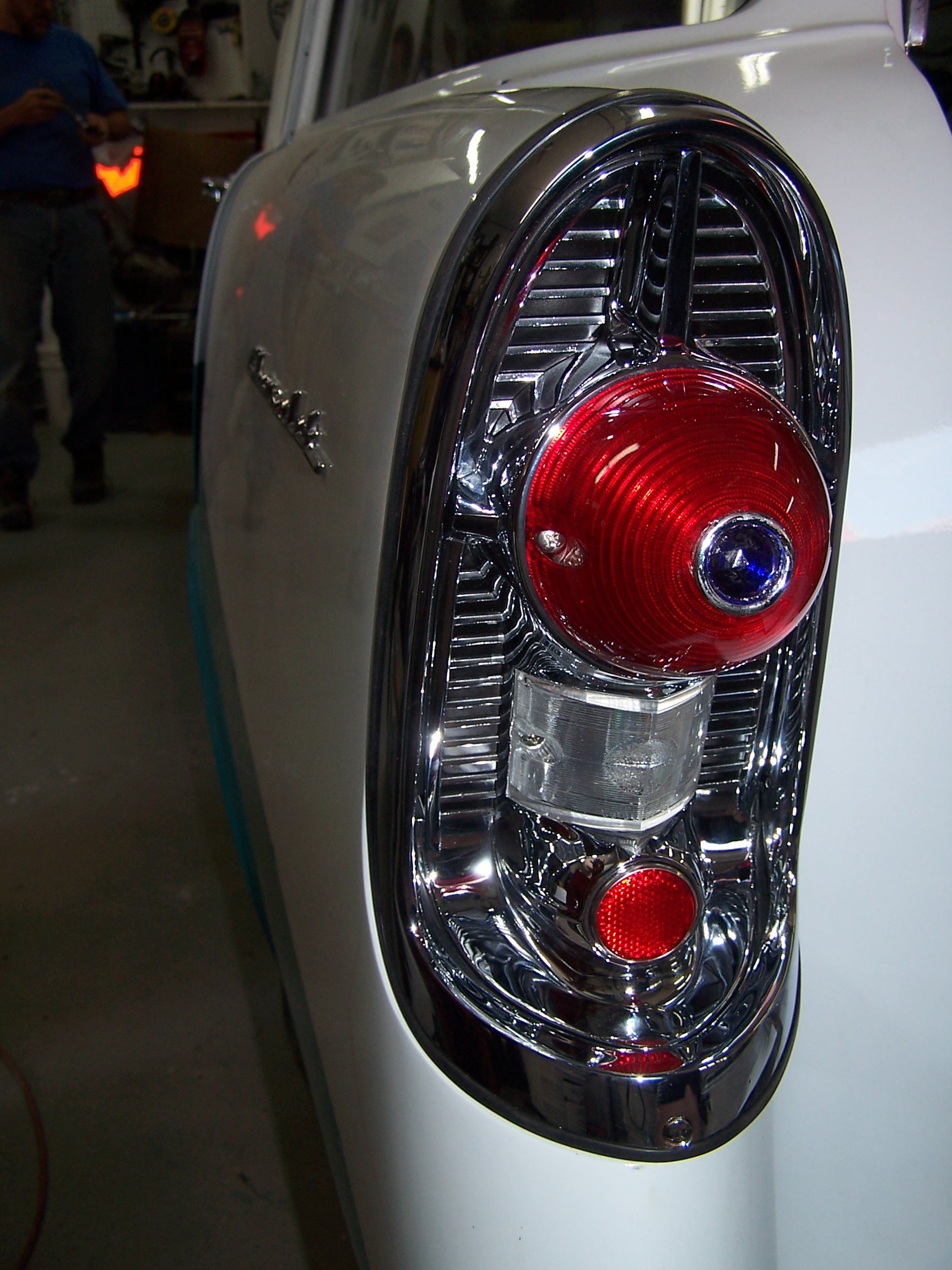 Heater box and blower