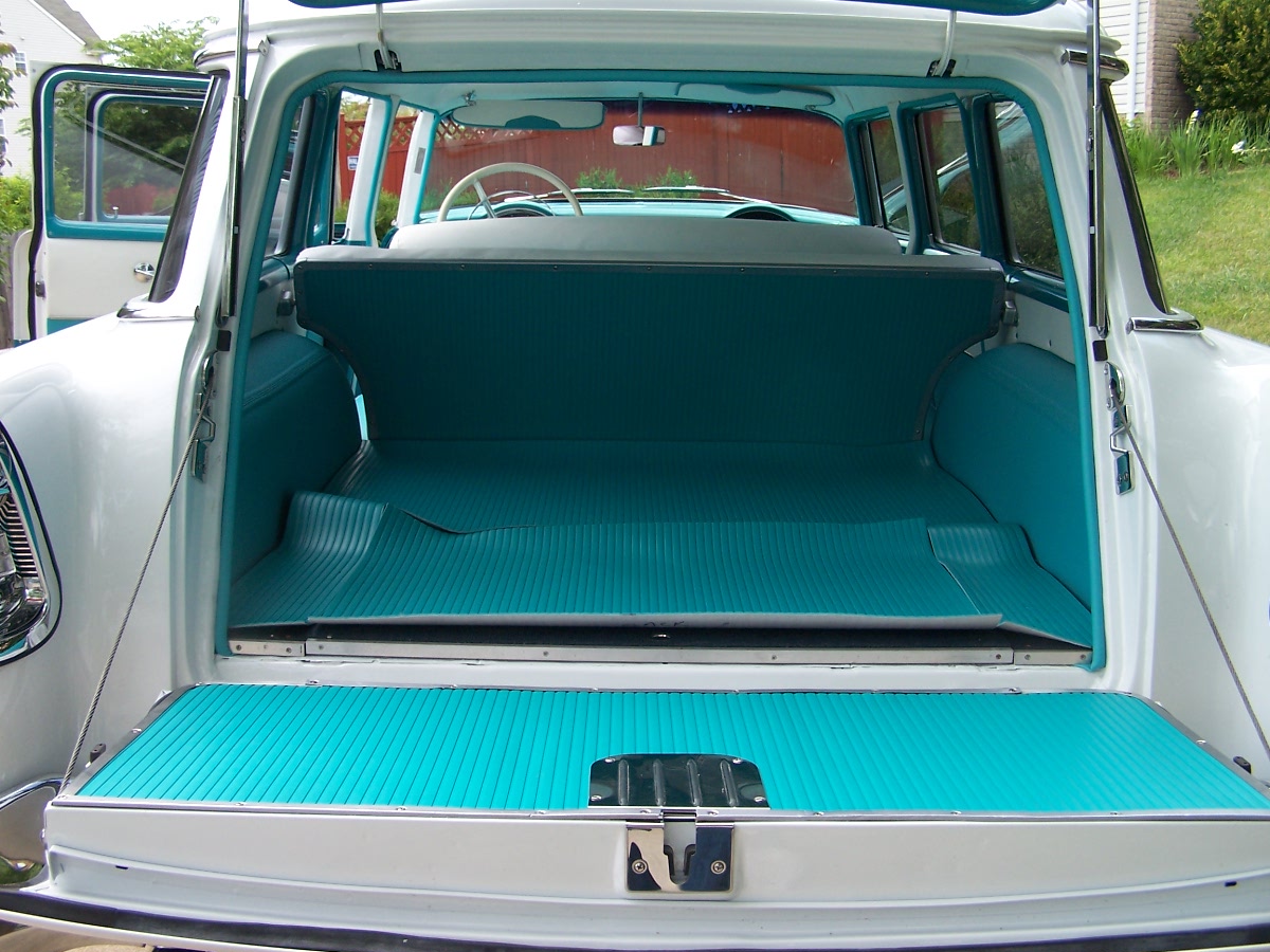 1956 Chevy Wagon interior