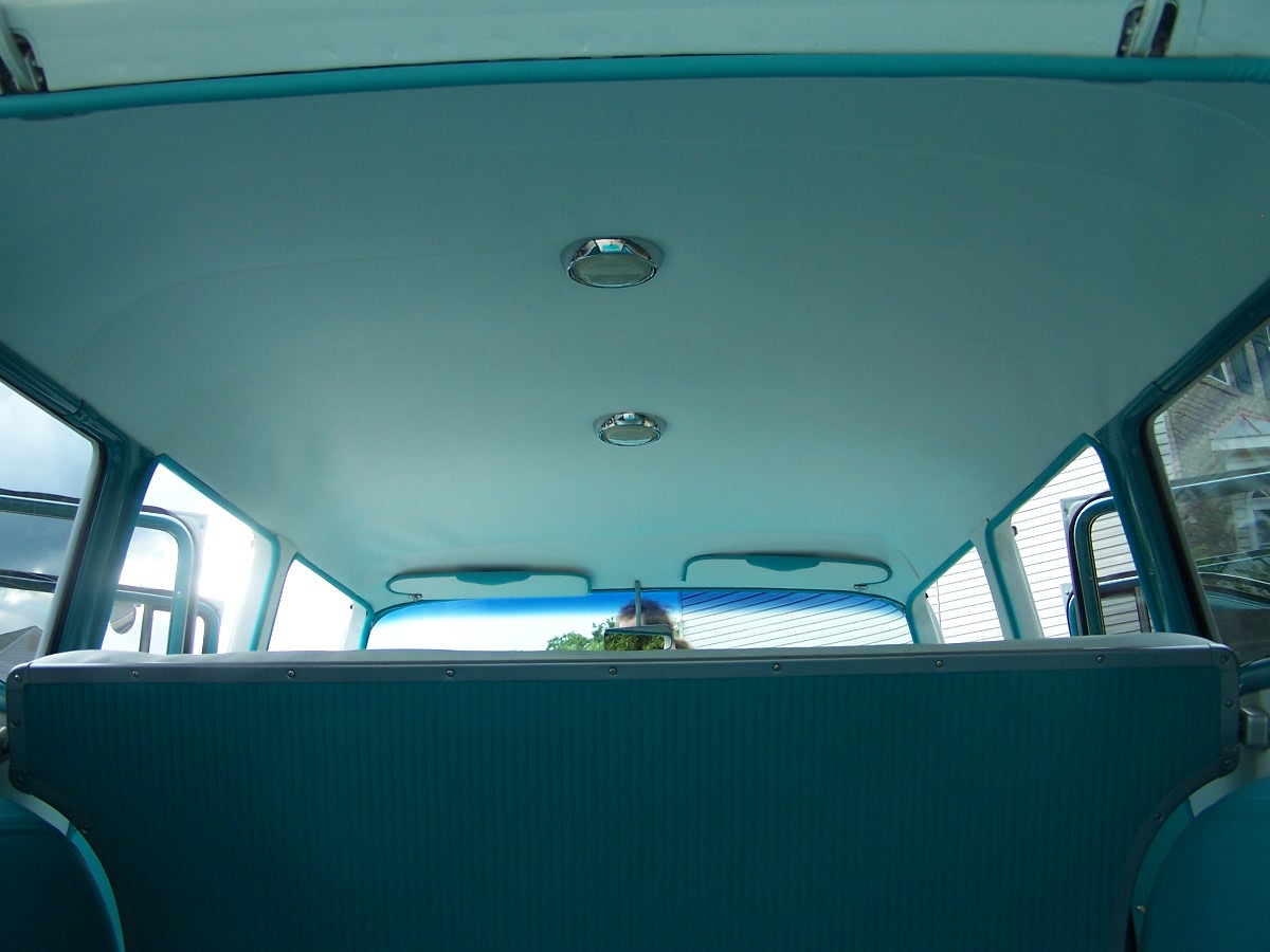 1956 Chevy Wagon interior