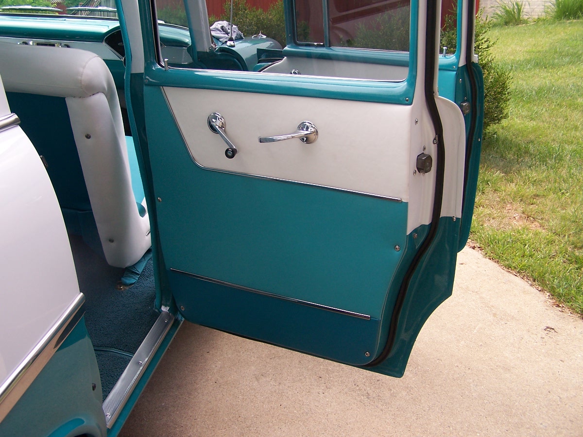 1956 Chevy Wagon interior