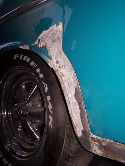 Rust in driver side doors