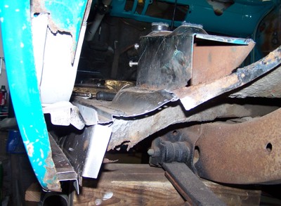 Rust in driver side doors
