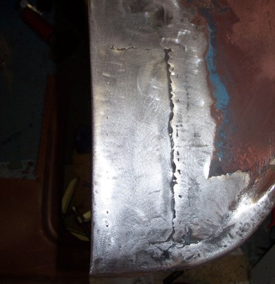 Rust in driver side doors