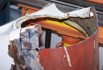 Rust in driver side doors