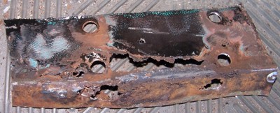 Rust in driver side doors