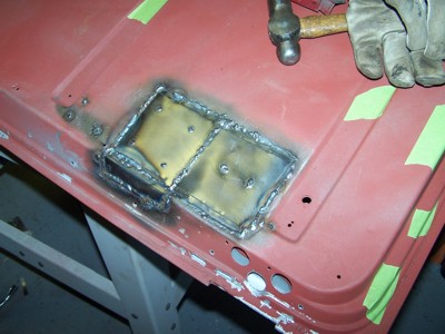 Rust in driver side doors