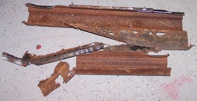 Rust in driver side doors