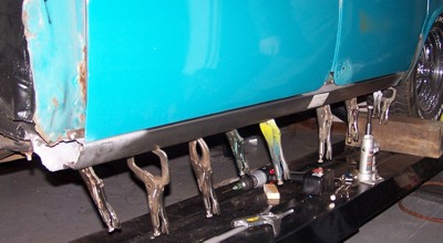 Rust in driver side doors