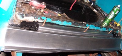 Rust in driver side doors