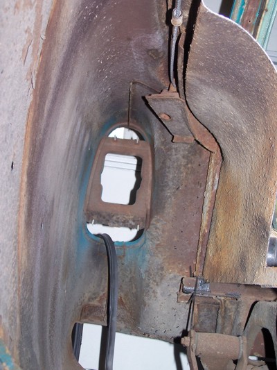 Rust in driver side doors